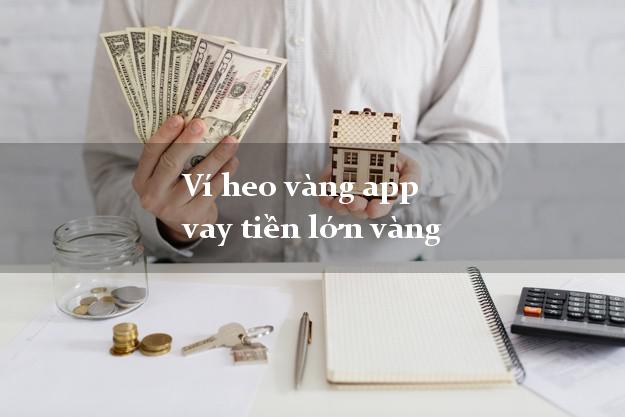Ví heo vàng app vay tiền lớn vàng